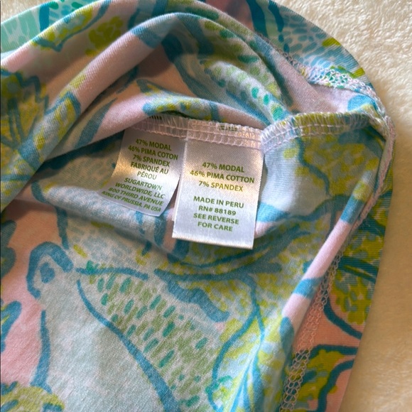 Lilly Pulitzer Kristen Tank Top - Vitamin Sea - Picture 9 of 9